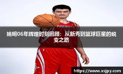姚明06年辉煌时刻回顾：从新秀到篮球巨星的蜕变之路